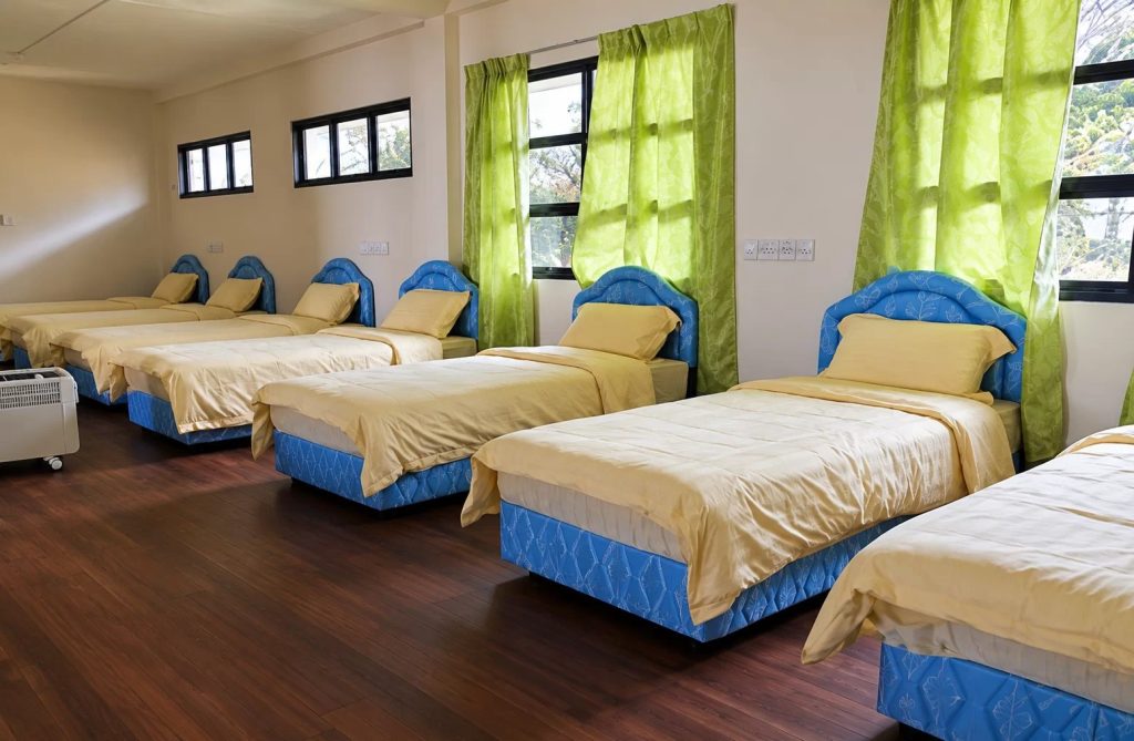 Panalaban resthouse room booked alongside a Mount Kinabalu climbing permit